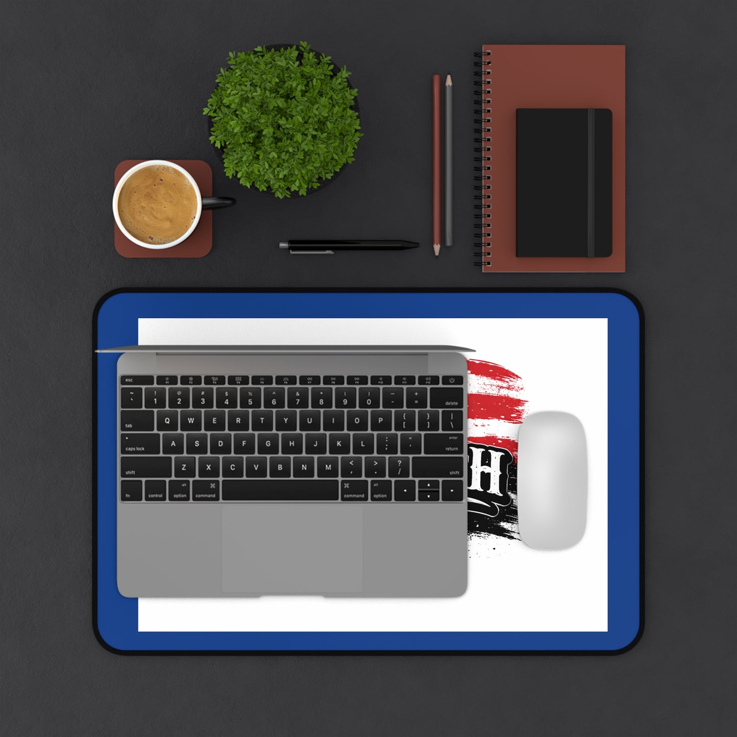 Patriotic 'USA Fuck Yeah' Desk Mat — American Flag Mouse Pad