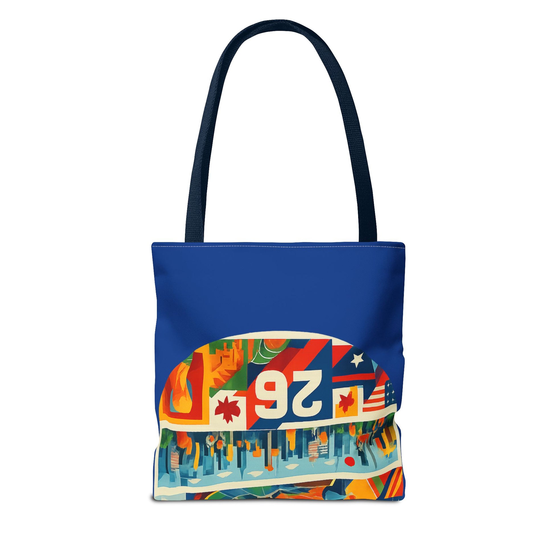 World Cup 26 Tote Bag — Colorful Soccer Fan Shoulder Tote