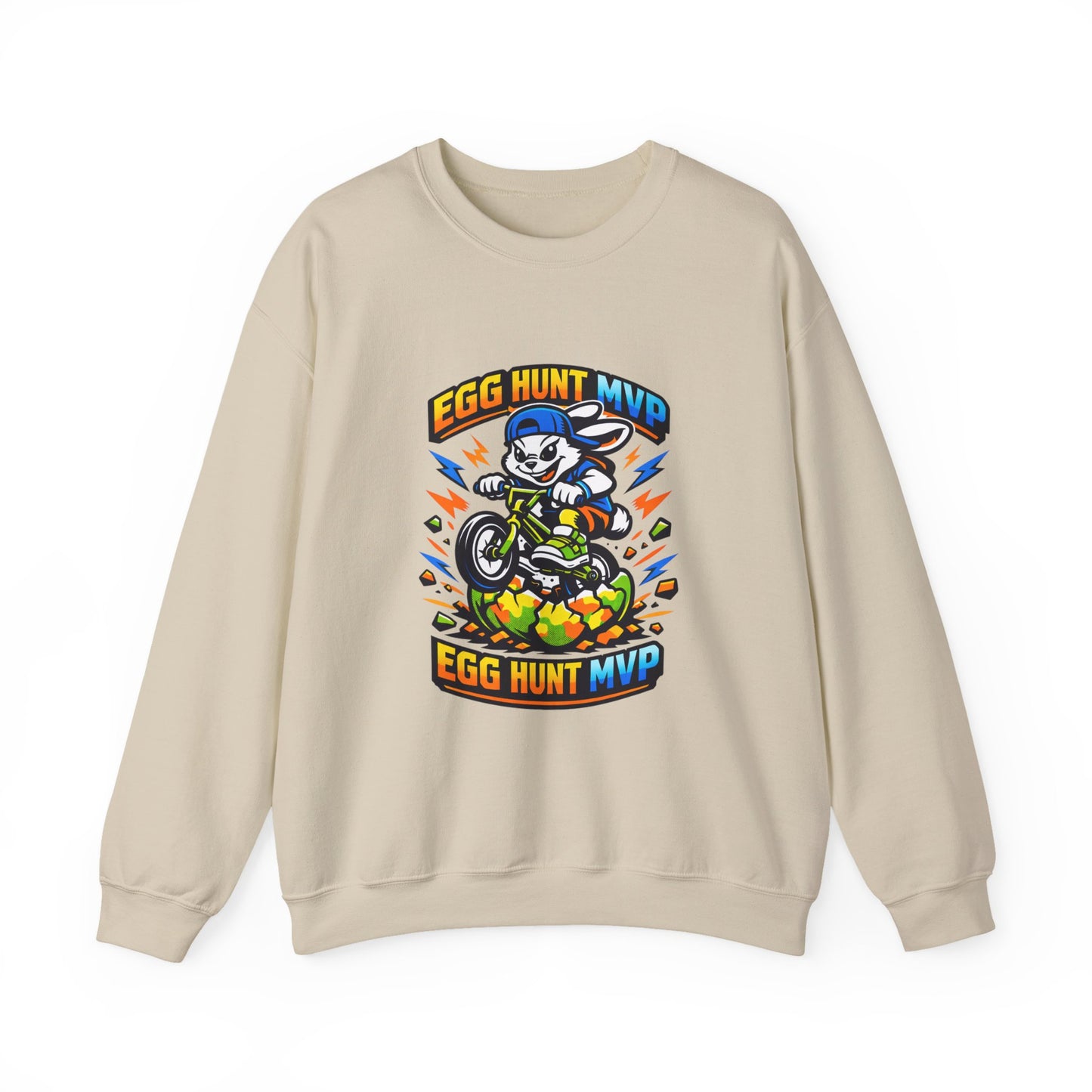 Egg Hunt MVP Sweatshirt | boys Easter shirt, egg hunter grap