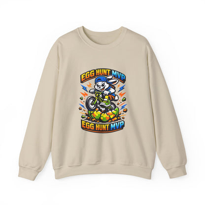 Egg Hunt MVP Sweatshirt | boys Easter shirt, egg hunter grap