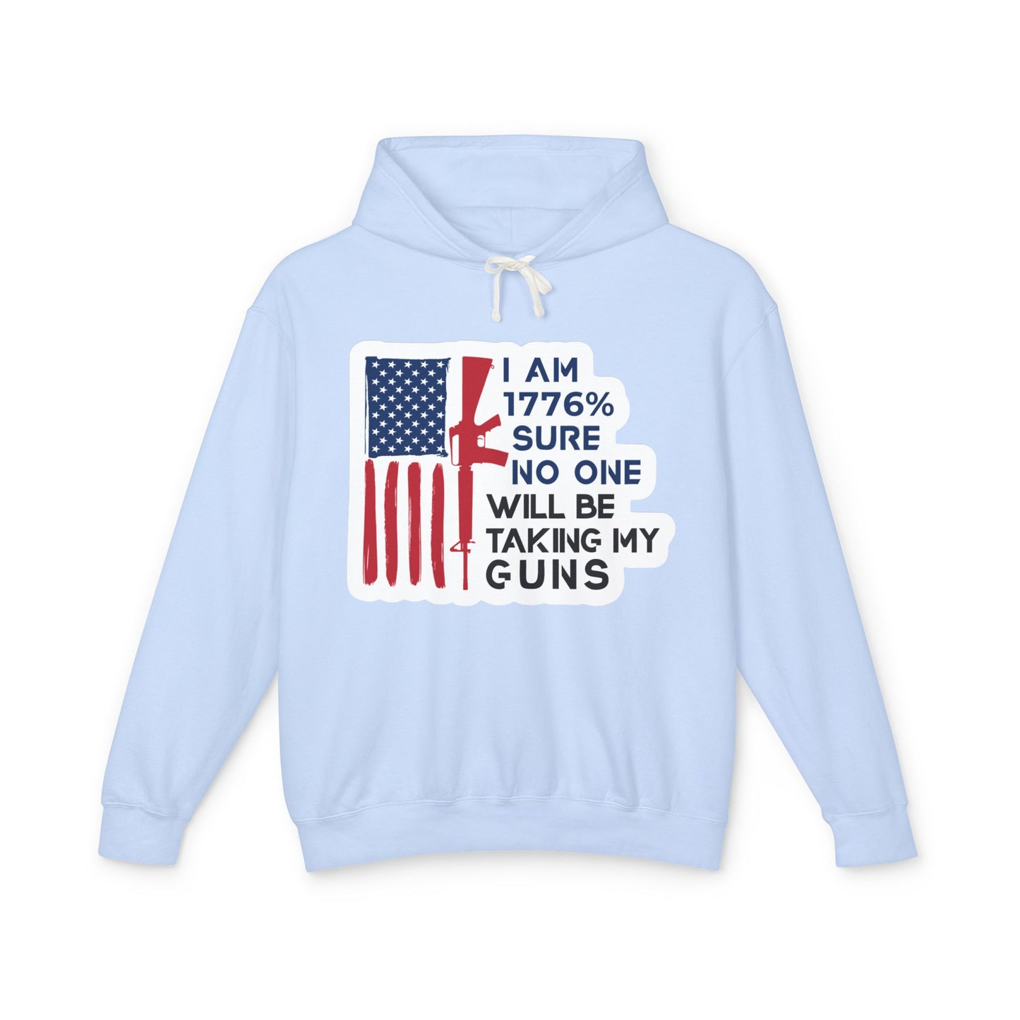 Freedom Hoodie — American Flag Patriotic Hooded Sweatshirt 