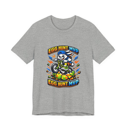 Egg Hunt MVP Tee | Boys Easter Graphic, Dino Egg Adventure