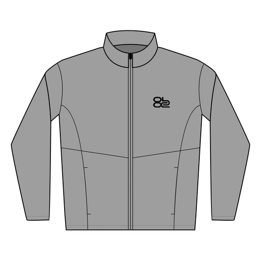 Embroidered Men's Soft Shell Jacket – Lightweight Windproof 