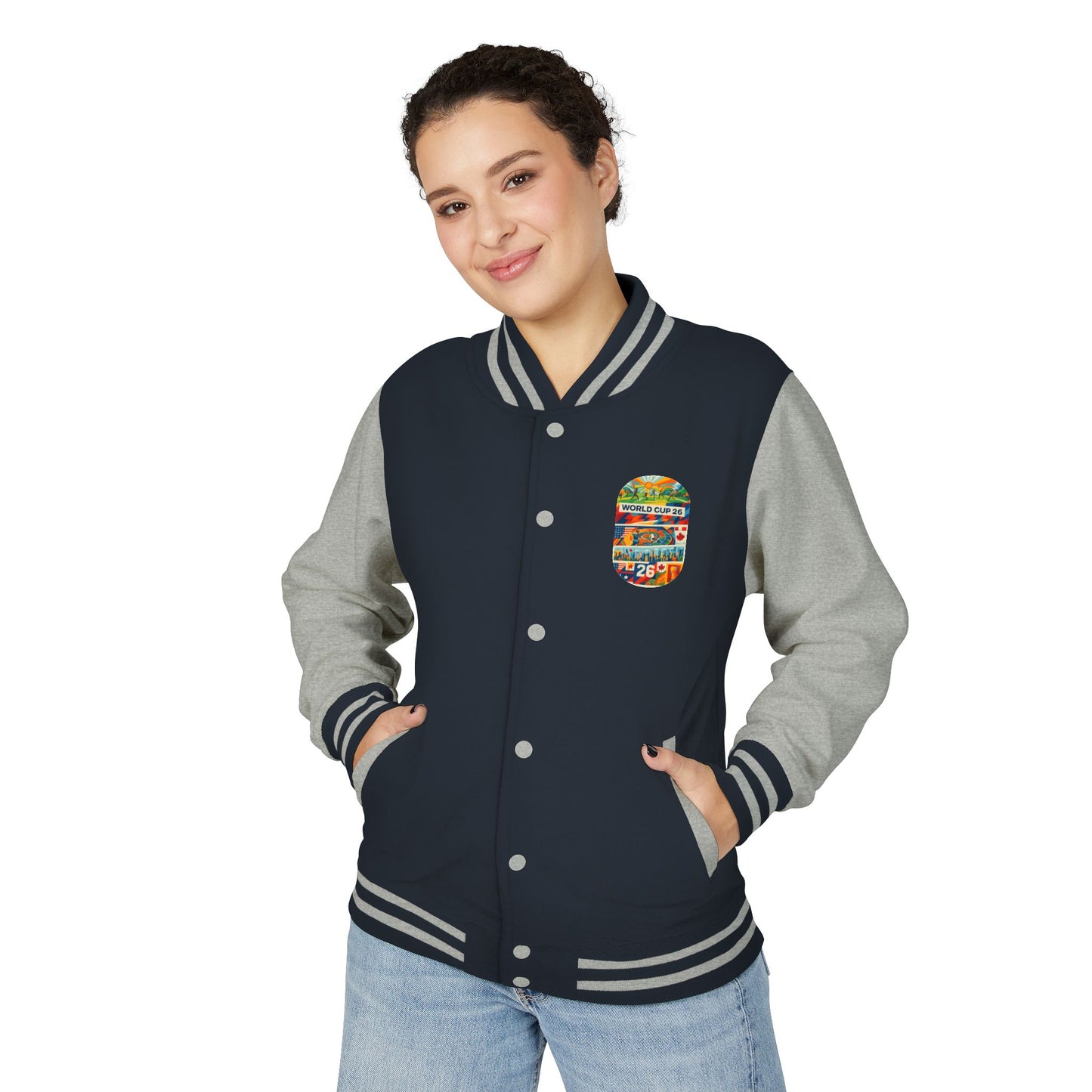 World Cup 2026 Letterman Jacket — Retro Crest Varsity Jacket