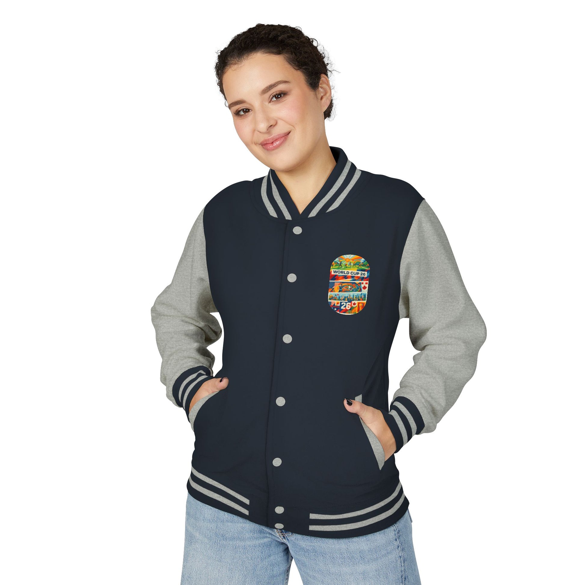 World Cup 2026 Letterman Jacket — Retro Crest Varsity Jacket