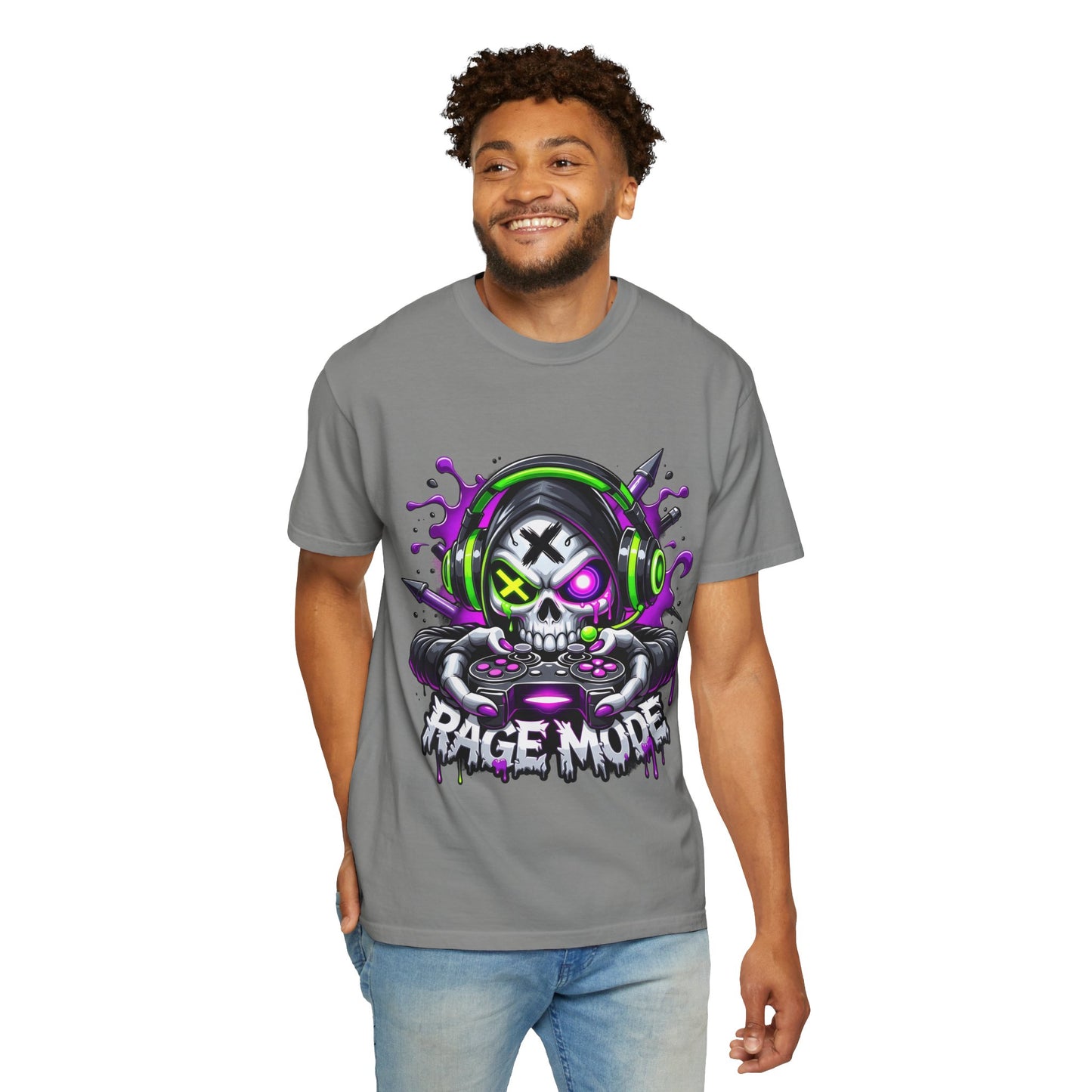 Gaming Skull 'Rage Mode' T-Shirt