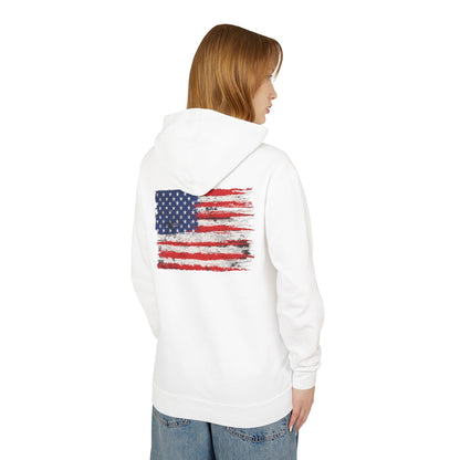 Freedom Hoodie — American Flag Patriotic Hooded Sweatshirt 