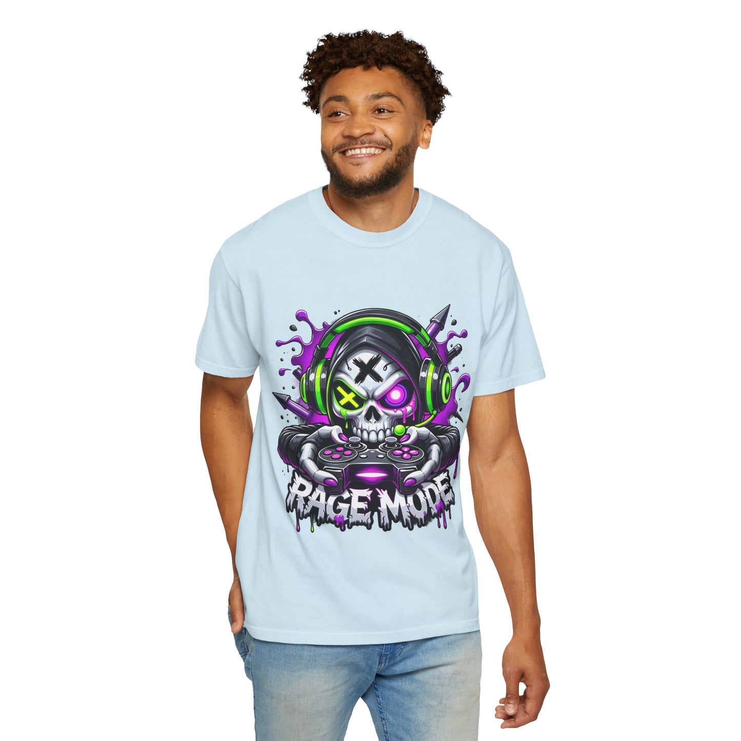 Gaming Skull 'Rage Mode' T-Shirt