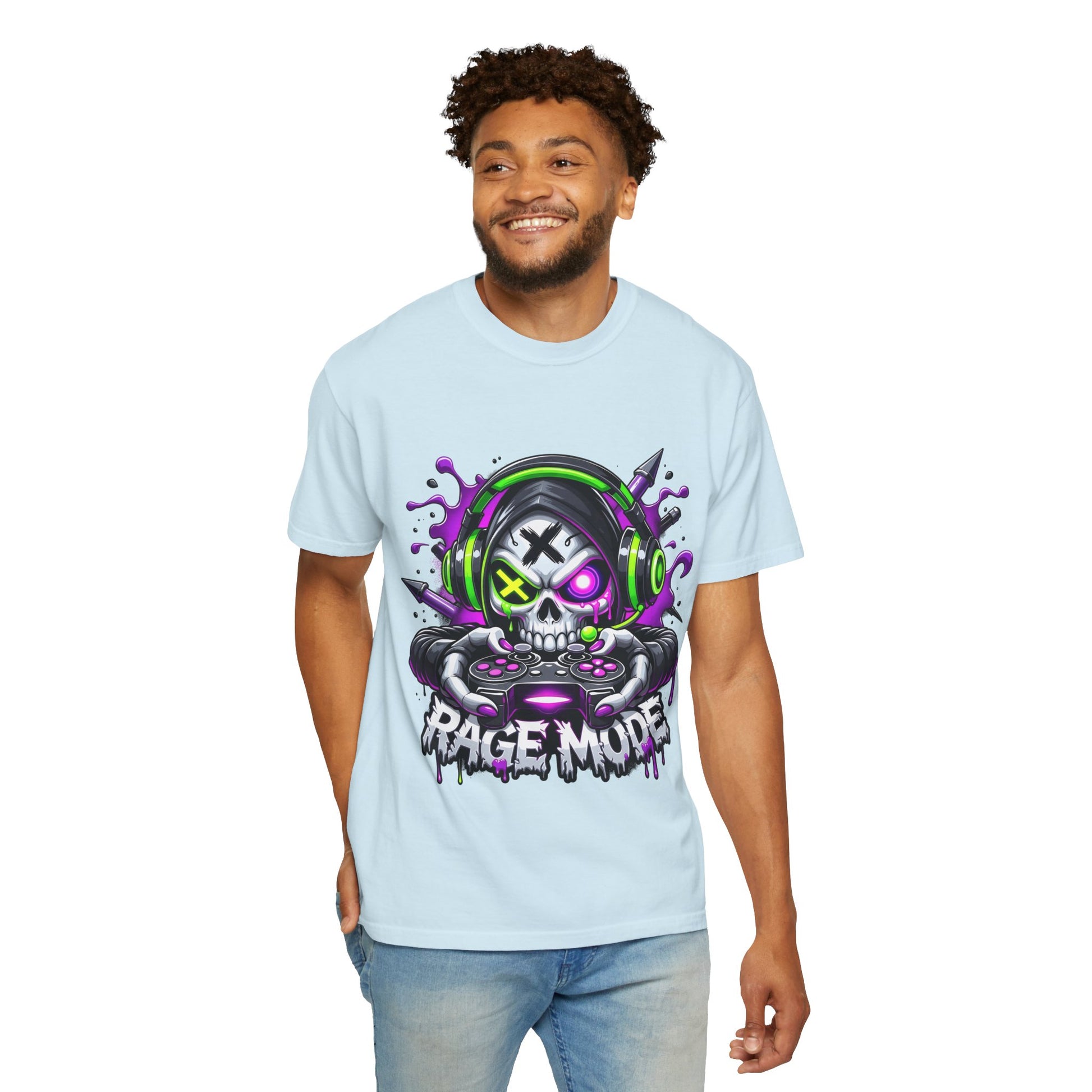 Gaming Skull 'Rage Mode' T-Shirt