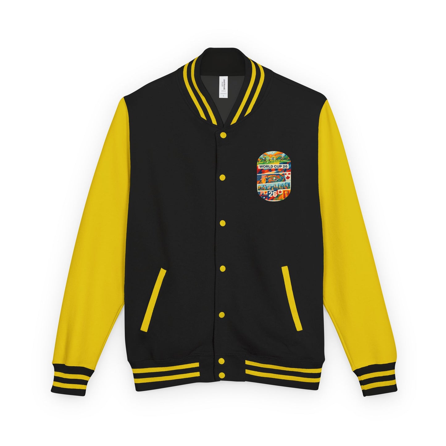 World Cup 2026 Letterman Jacket — Retro Crest Varsity Jacket