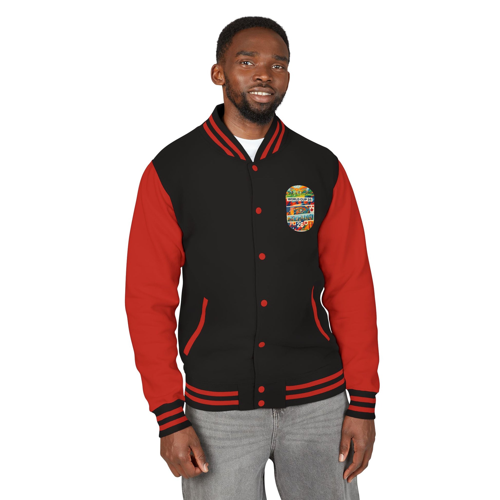 World Cup 2026 Letterman Jacket — Retro Crest Varsity Jacket
