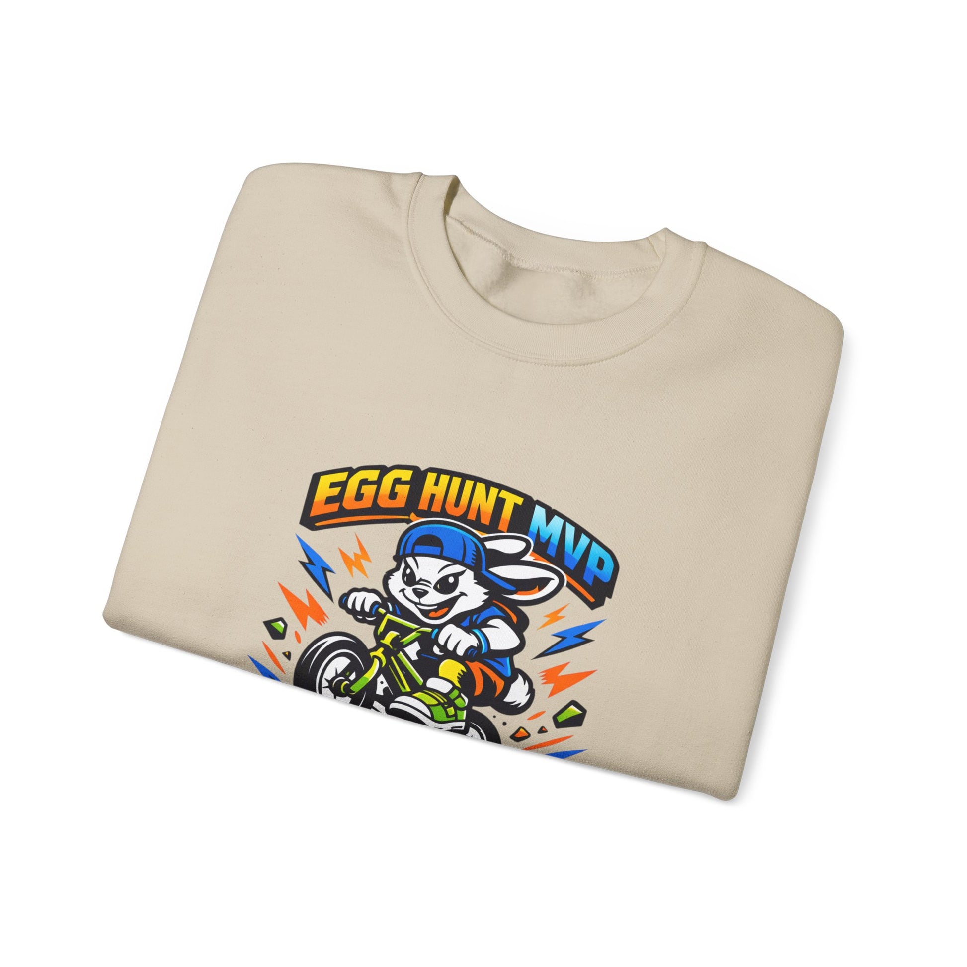 Egg Hunt MVP Sweatshirt | boys Easter shirt, egg hunter grap