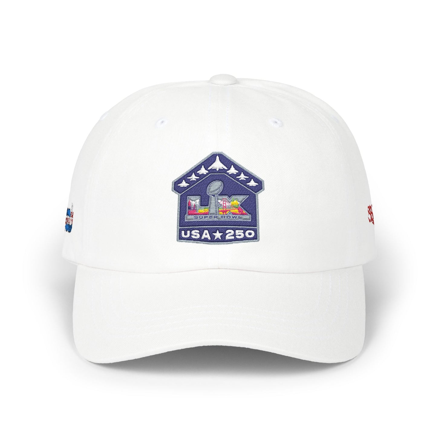 Dad Cap — USA 250 Patch Embroidered Baseball Hat