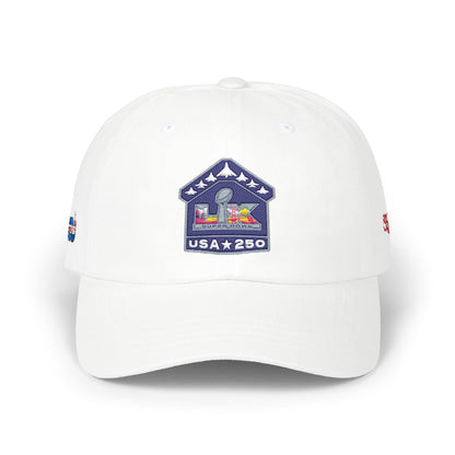 Dad Cap — USA 250 Patch Embroidered Baseball Hat