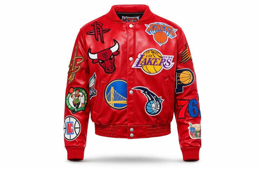 NBA Patchwork Varsity Jacke