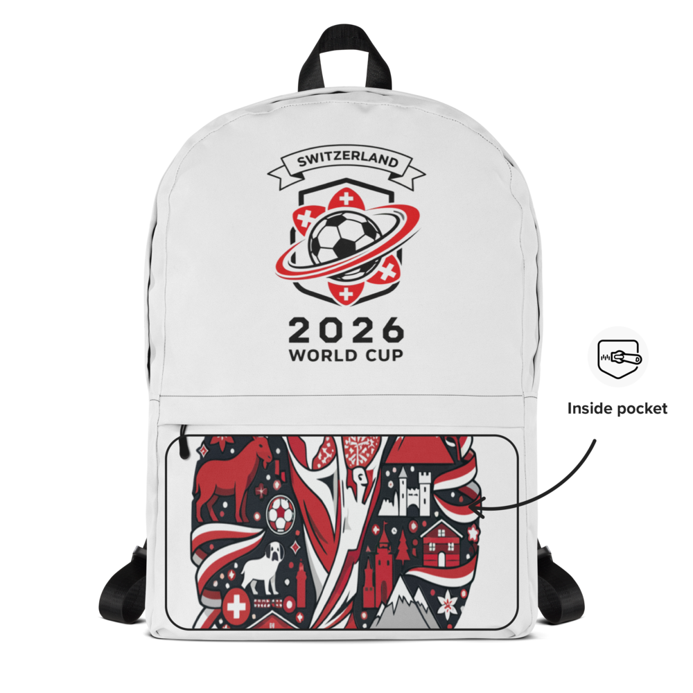 Switzerland WM 2026 Backpack | Laptop Backpack 15"