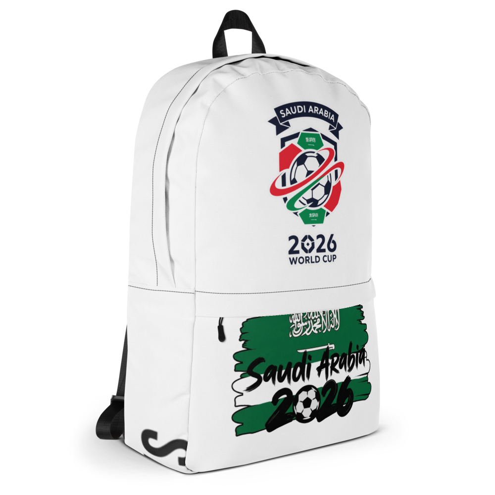 Saudi Arabia WM 2026 Backpack | Laptop Backpack 15"