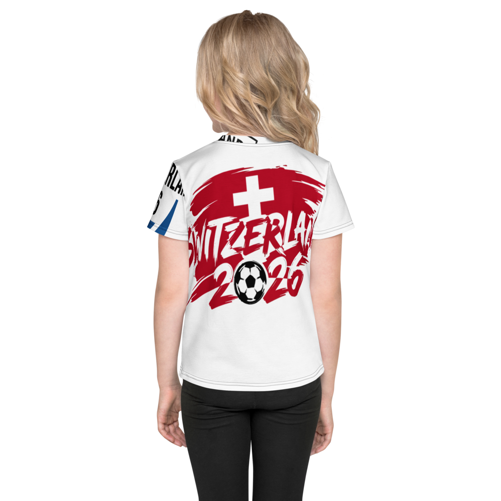 Switzerland WM 2026 Kids T-Shirt | Kids Fan Shirt