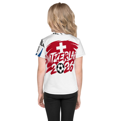 Switzerland WM 2026 Kids T-Shirt | Kids Fan Shirt
