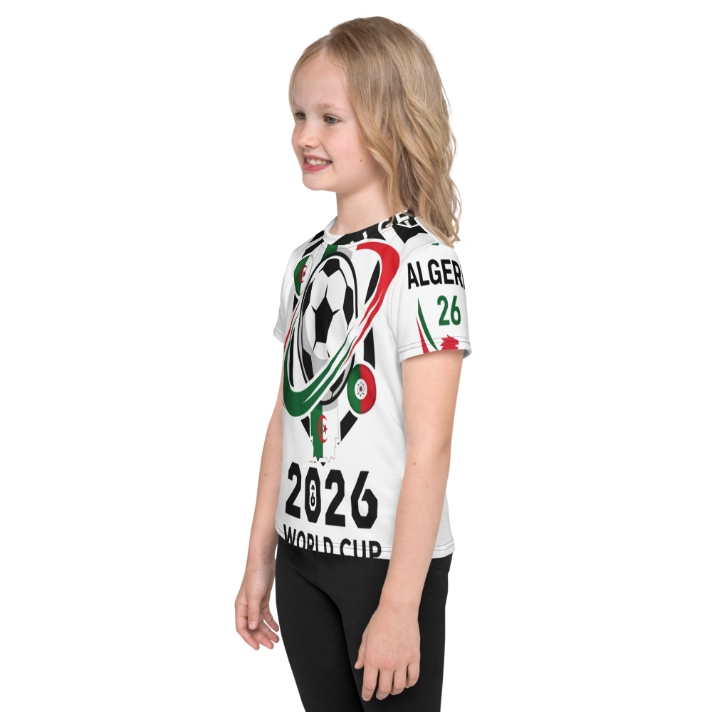 Algeria WM 2026 Kids T-Shirt | Kids Fan Shirt