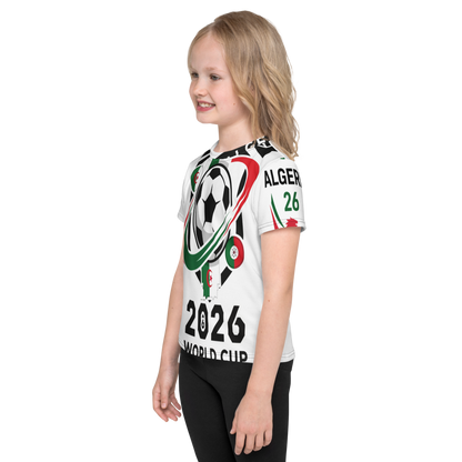 Algeria WM 2026 Kids T-Shirt | Kids Fan Shirt