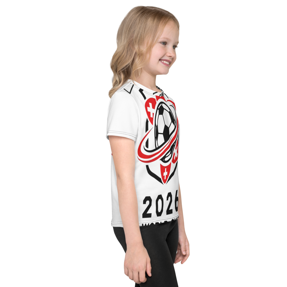Switzerland WM 2026 Kids T-Shirt | Kids Fan Shirt