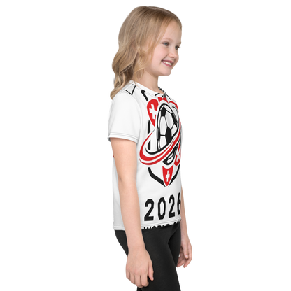 Switzerland WM 2026 Kids T-Shirt | Kids Fan Shirt