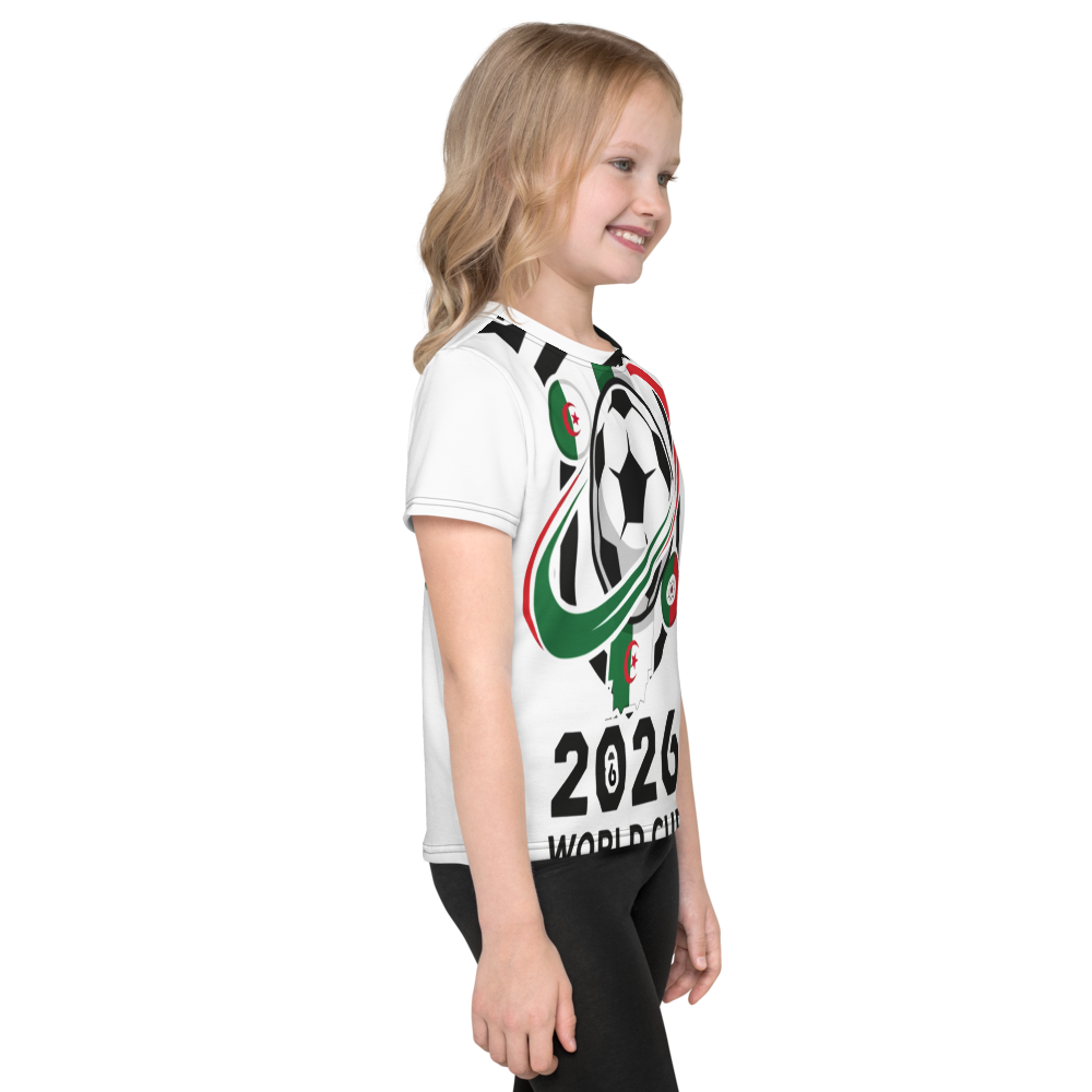 Algeria WM 2026 Kids T-Shirt | Kids Fan Shirt