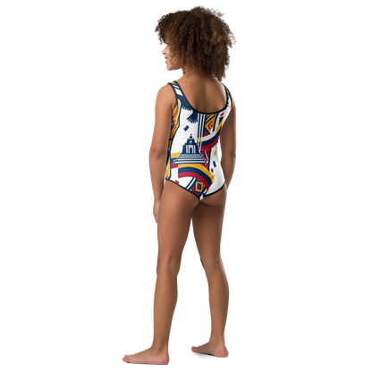 Colombia WM 2026 Kids Swimsuit | Girls Swimsuit