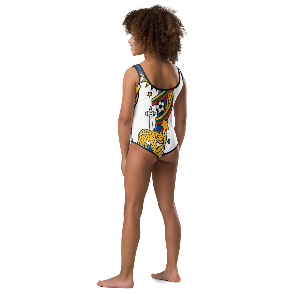 Ecuador WM 2026 Kids Swimsuit | Girls Swimsuit
