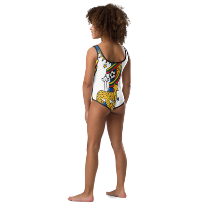 Ecuador WM 2026 Kids Swimsuit | Girls Swimsuit