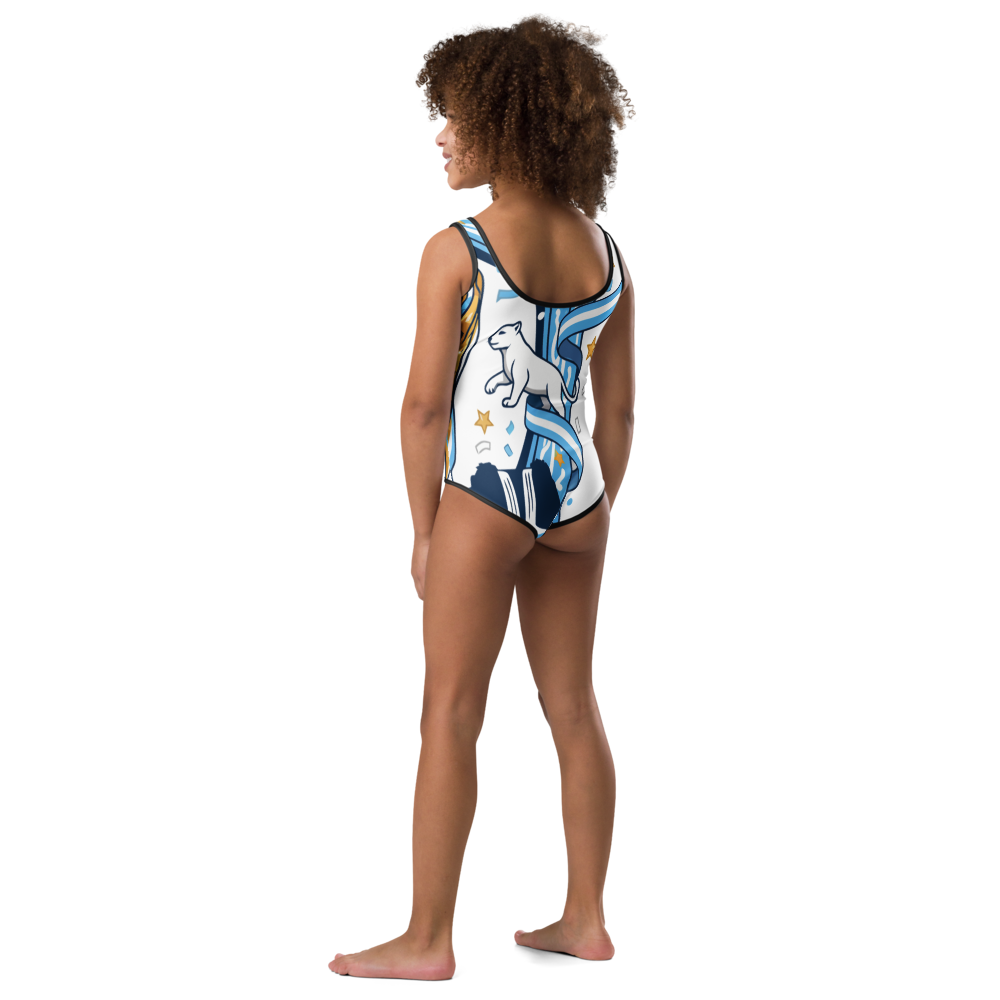 Argentina WM 2026 Kids Swimsuit | Girls Swimsuit