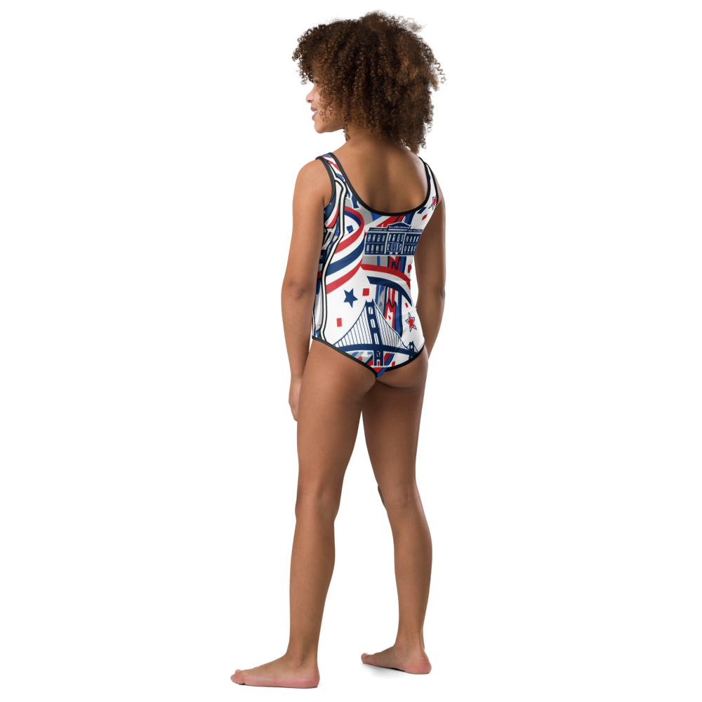 USA WM 2026 Kids Swimsuit | Girls Swimsuit