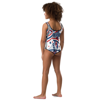 USA WM 2026 Kids Swimsuit | Girls Swimsuit