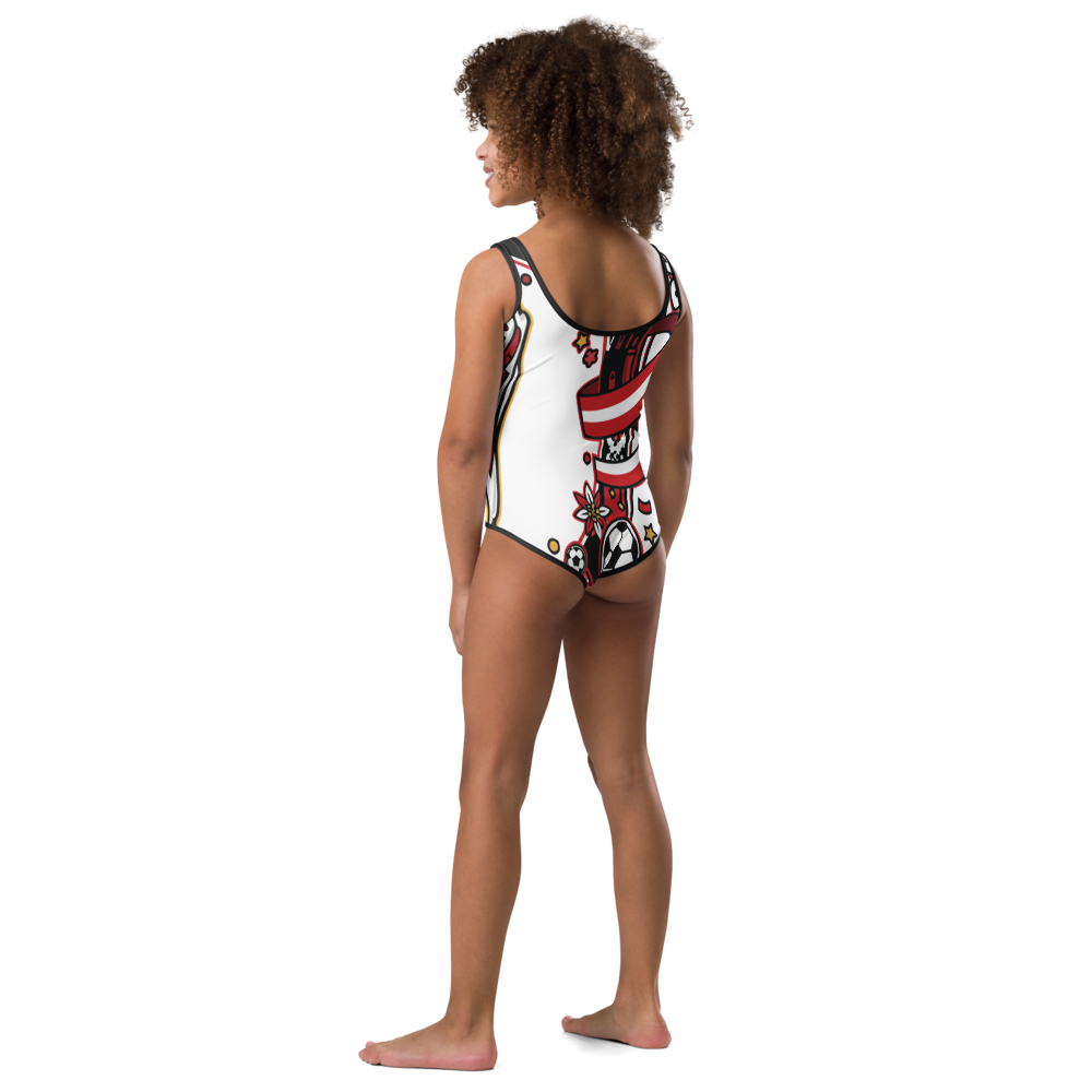 Austria WM 2026 Kinder-Badeanzug | Mädchen Swimsuit