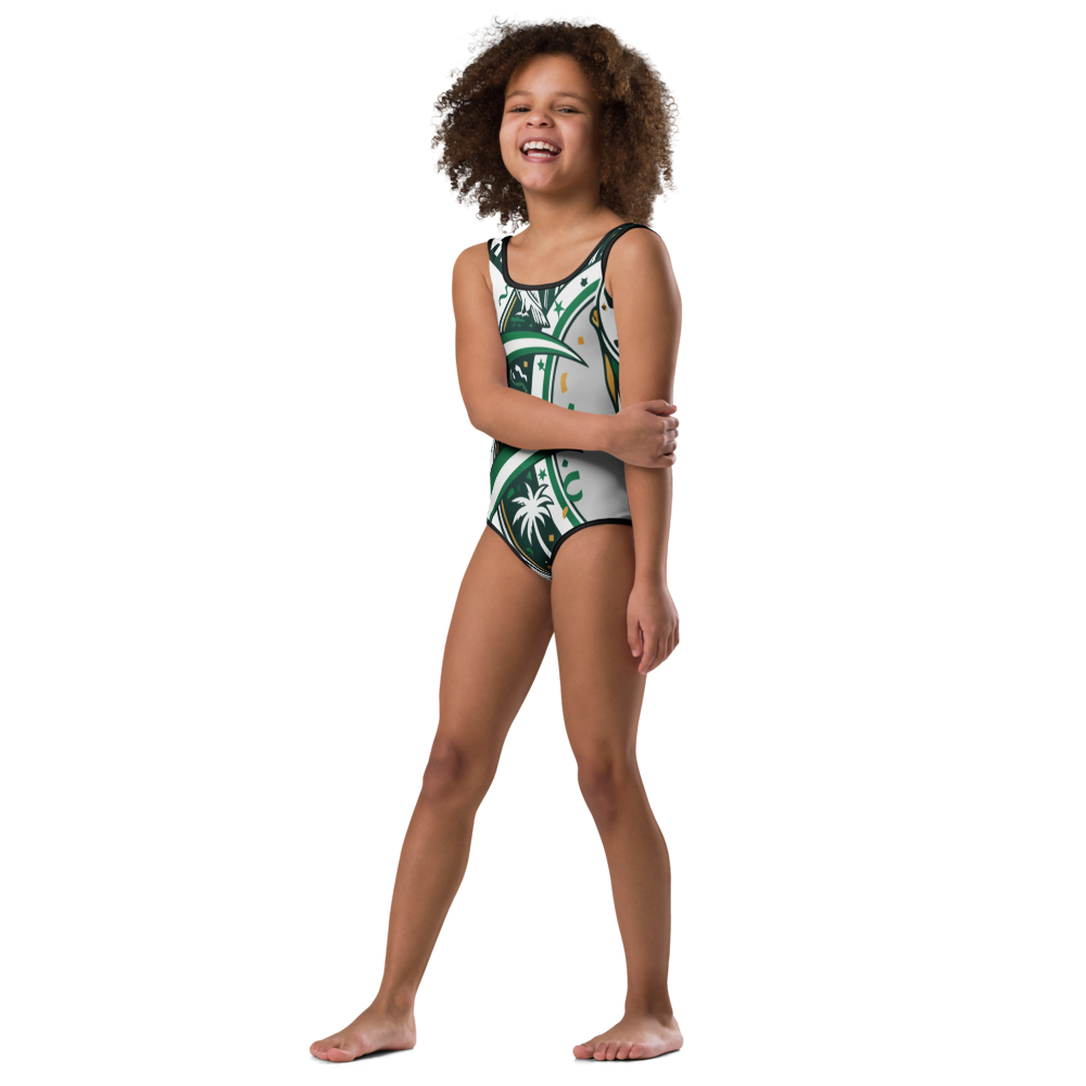 Saudi Arabia WM 2026 Kids Swimsuit | Girls Swimsuit