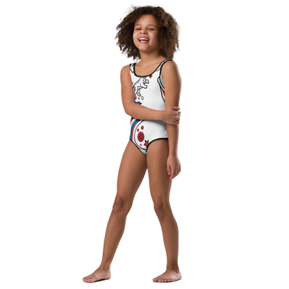 South Korea WM 2026 Kids Swimsuit | Girls Swimsuit