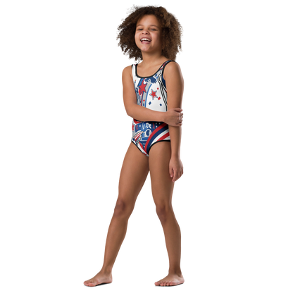 USA WM 2026 Kids Swimsuit | Girls Swimsuit