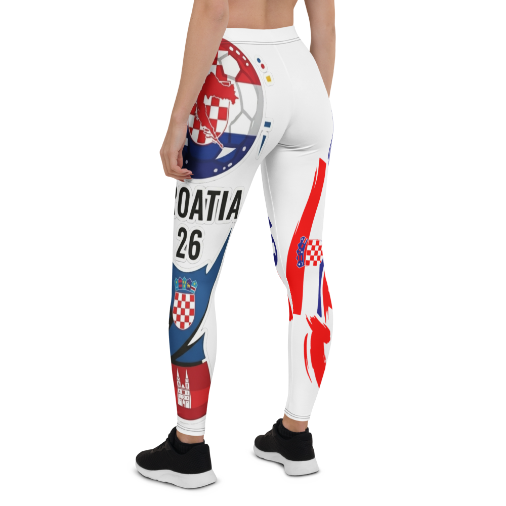 Croatia WM 2026 Leggings – Premium All-Over Print Sport Leggings
