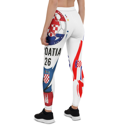 Croatia WM 2026 Leggings – Premium All-Over Print Sport Leggings