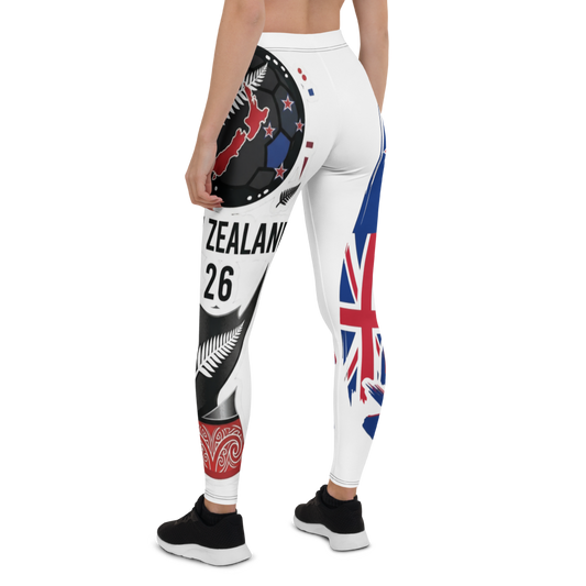 New Zealand WM 2026 Leggings – Premium All-Over Print Sport Leggings