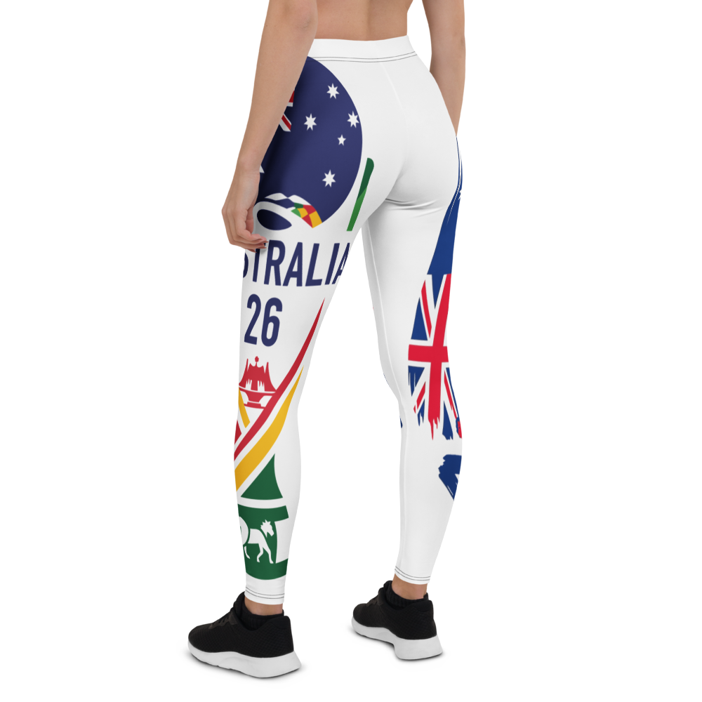 Australia WM 2026 Leggings – Premium All-Over Print Sport Leggings