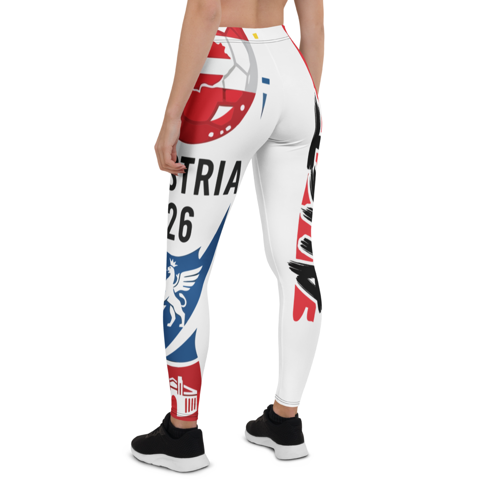 Austria WM 2026 Leggings – Premium All-Over Print Sportleggings