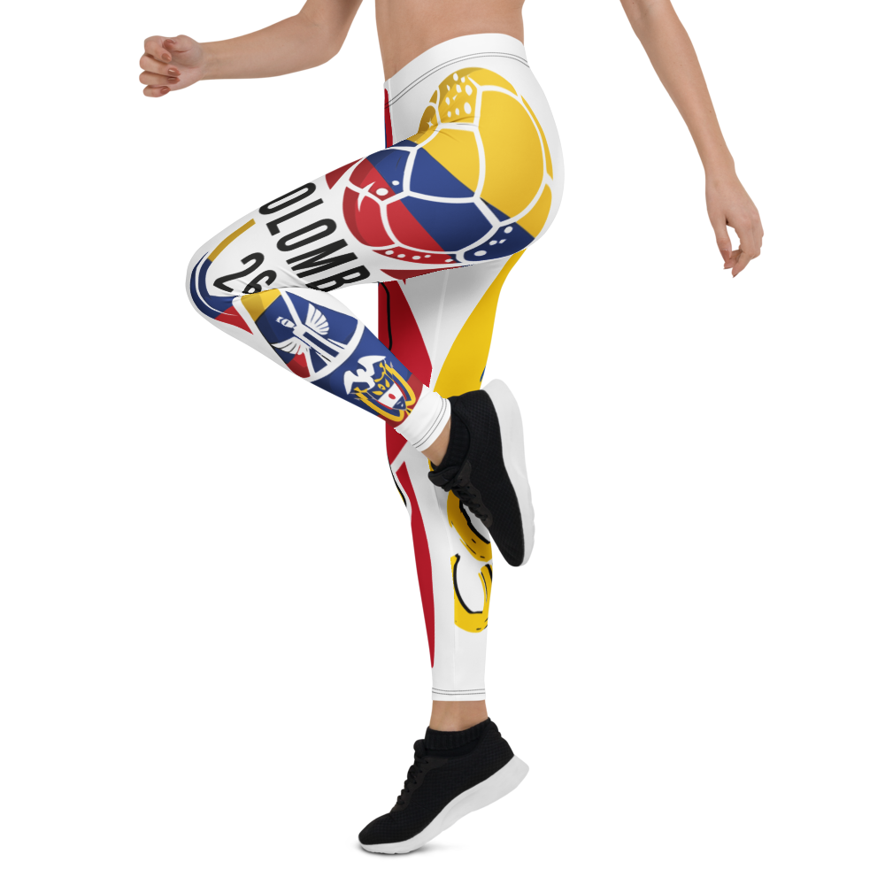 Colombia WM 2026 Leggings – Premium All-Over Print Sport Leggings