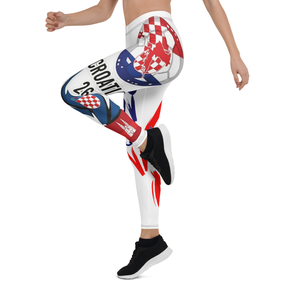 Croatia WM 2026 Leggings – Premium All-Over Print Sport Leggings