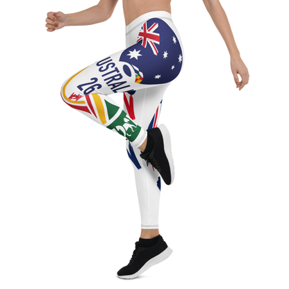 Australia WM 2026 Leggings – Premium All-Over Print Sport Leggings
