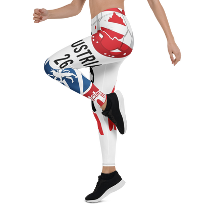 Austria WM 2026 Leggings – Premium All-Over Print Sportleggings