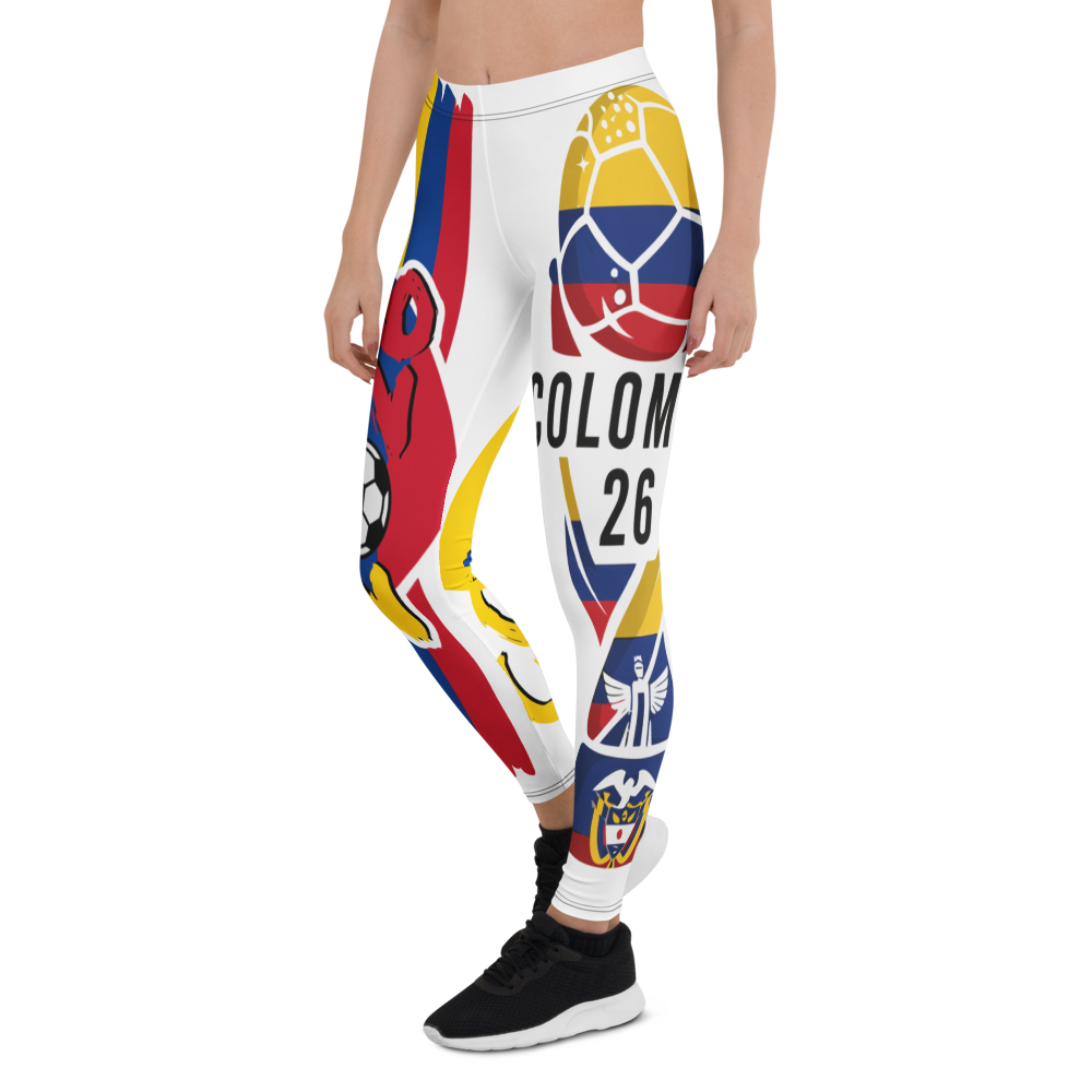 Colombia WM 2026 Leggings – Premium All-Over Print Sport Leggings