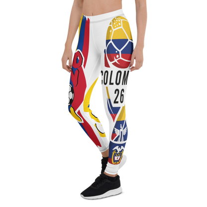 Colombia WM 2026 Leggings – Premium All-Over Print Sport Leggings