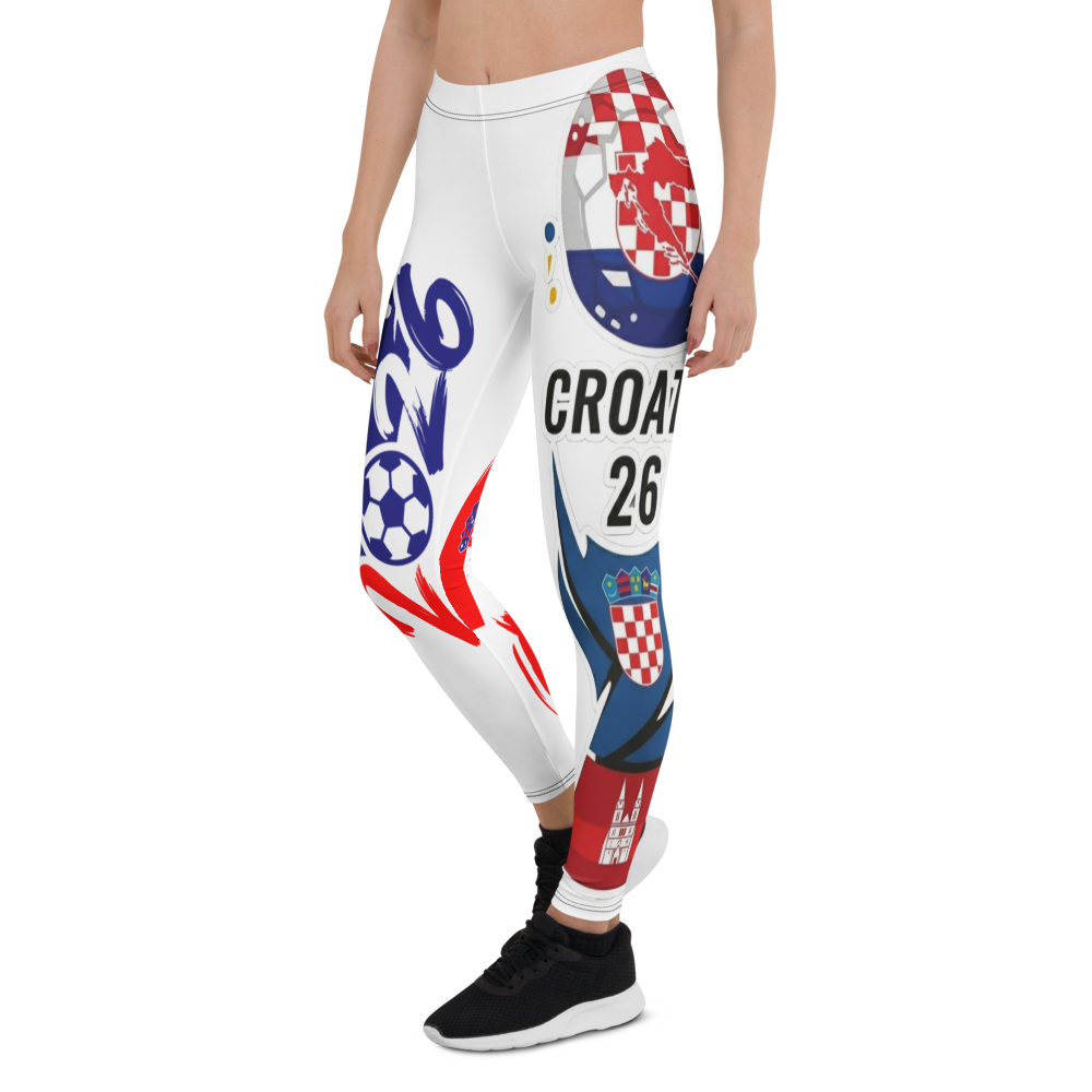 Croatia WM 2026 Leggings – Premium All-Over Print Sport Leggings